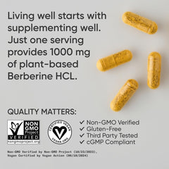 Sports Research Berberine capsules in daily use setup for wellness routine