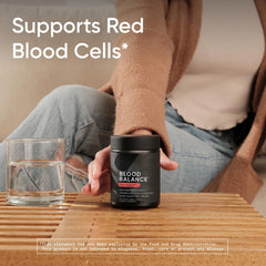 Sports Research Blood Balance iron daily dose shown in bottle