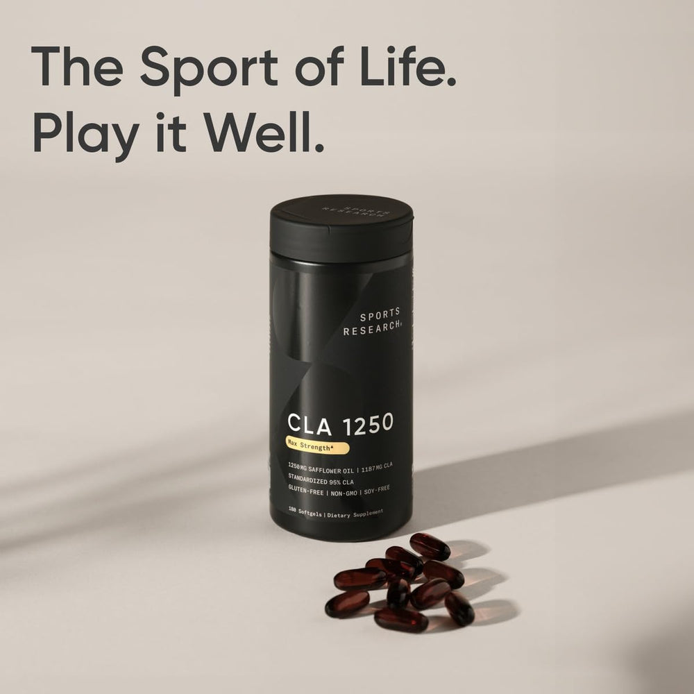 Sports Research CLA soy-free formula suitable for sensitive diets