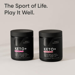 Sports Research Keto Plus in a workout scene for steady performance