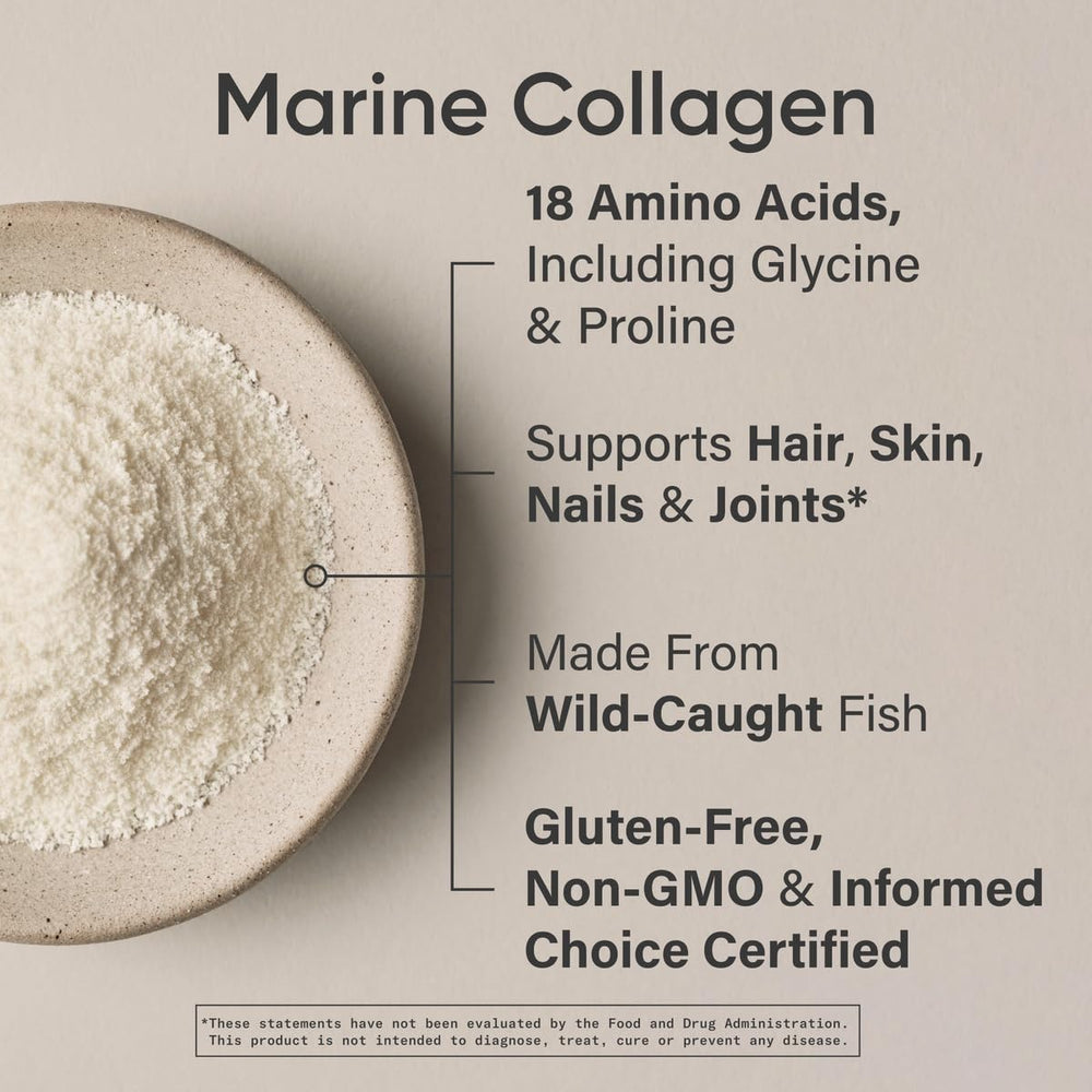 Sports Research Marine Collagen Peptides stirred into coffee for a quick morning boost.
