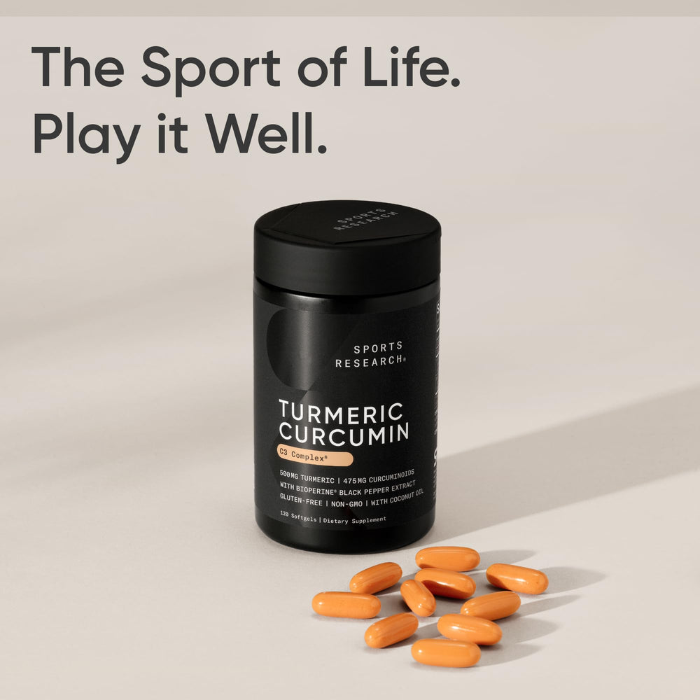 Sports Research Non-GMO gluten-free label, supports dietary choices.
