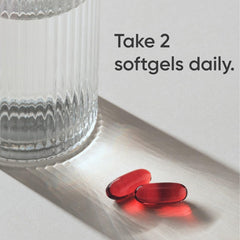 Sports Research Total Omega-3 pour bottle demonstrating convenient daily dosing
