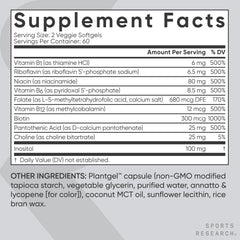 Ingredients in view: coconut MCT oil and sunflower lecithin for absorption.
