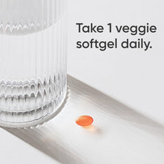 Sports Research Vitamin K2 MK-7 bottle with coconut oil aiding absorption.