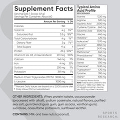 Sports Research Whey Protein coffee creamer boosts daily protein intake.