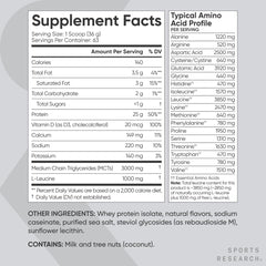 Sports Research Whey Protein Isolate vanilla baking addition for recipes