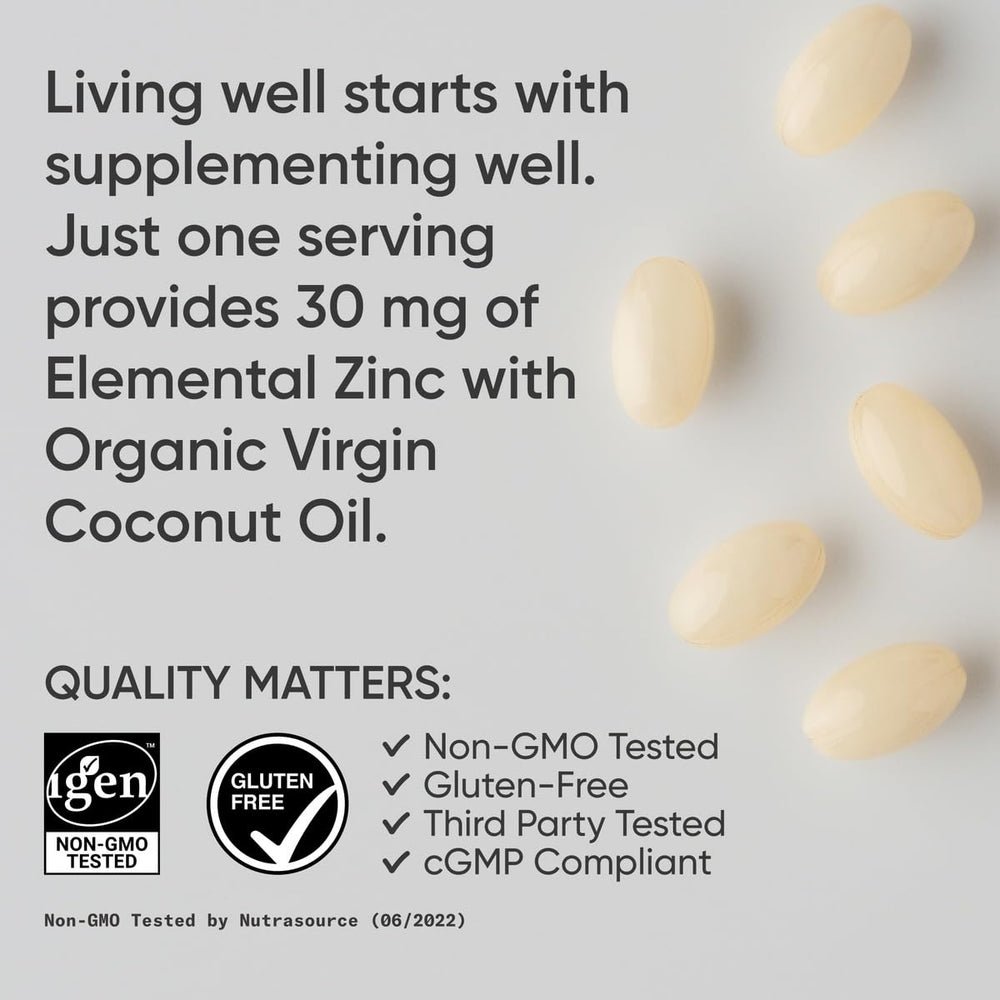 Sports Research Zinc Picolinate bottle label highlighting non-GMO and gluten-free