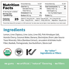 Colorfuel dissolving in water with lemon for a refreshing electrolyte boost.