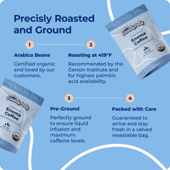 Squatty Potty Enema Coffee made in USA.