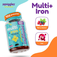 Squiggles berry gummies offer a chewy, tasty way to support daily nutrition.
