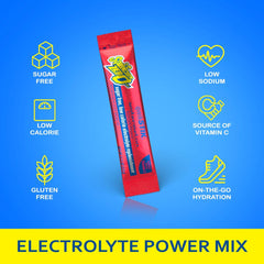 Sqwincher Zero Qwik Stik orange packet delivers refreshing low-calorie hydration