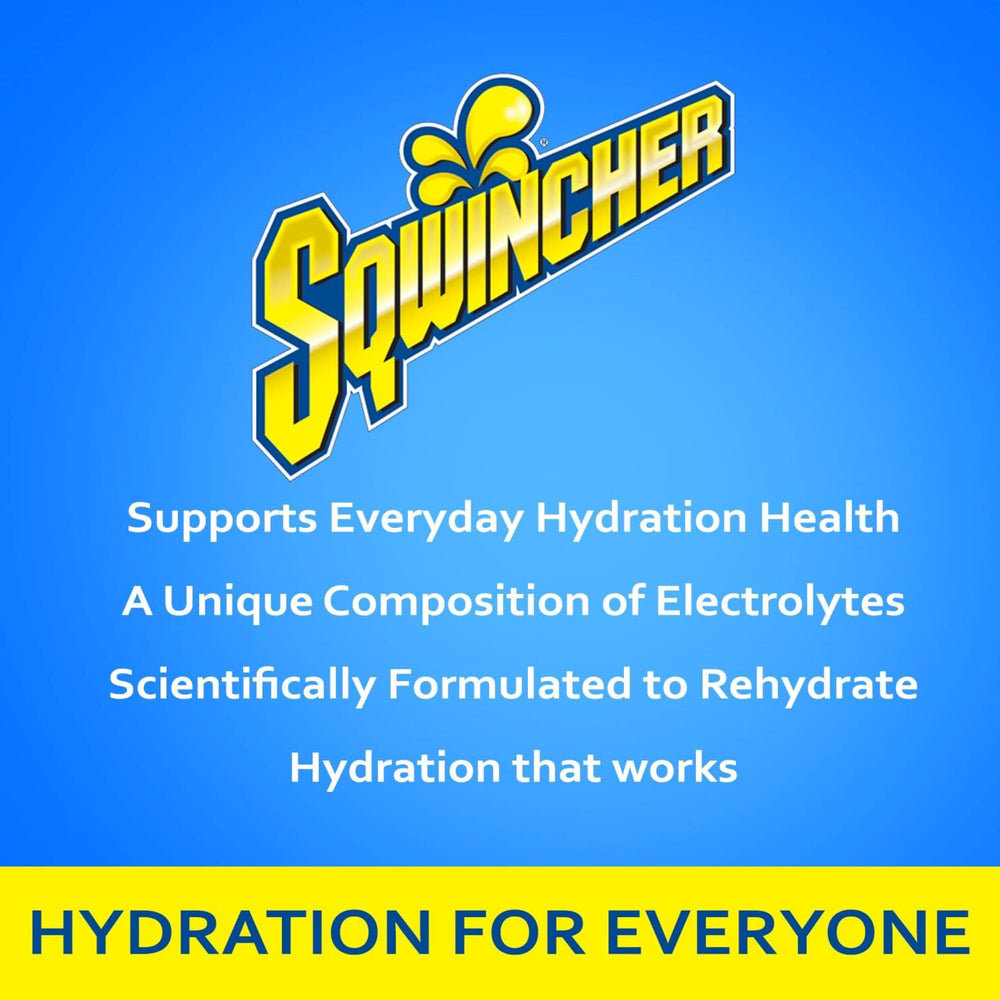 Sqwincher Zero Qwik Stik strawberry lemonade packet with zero sugar flavor