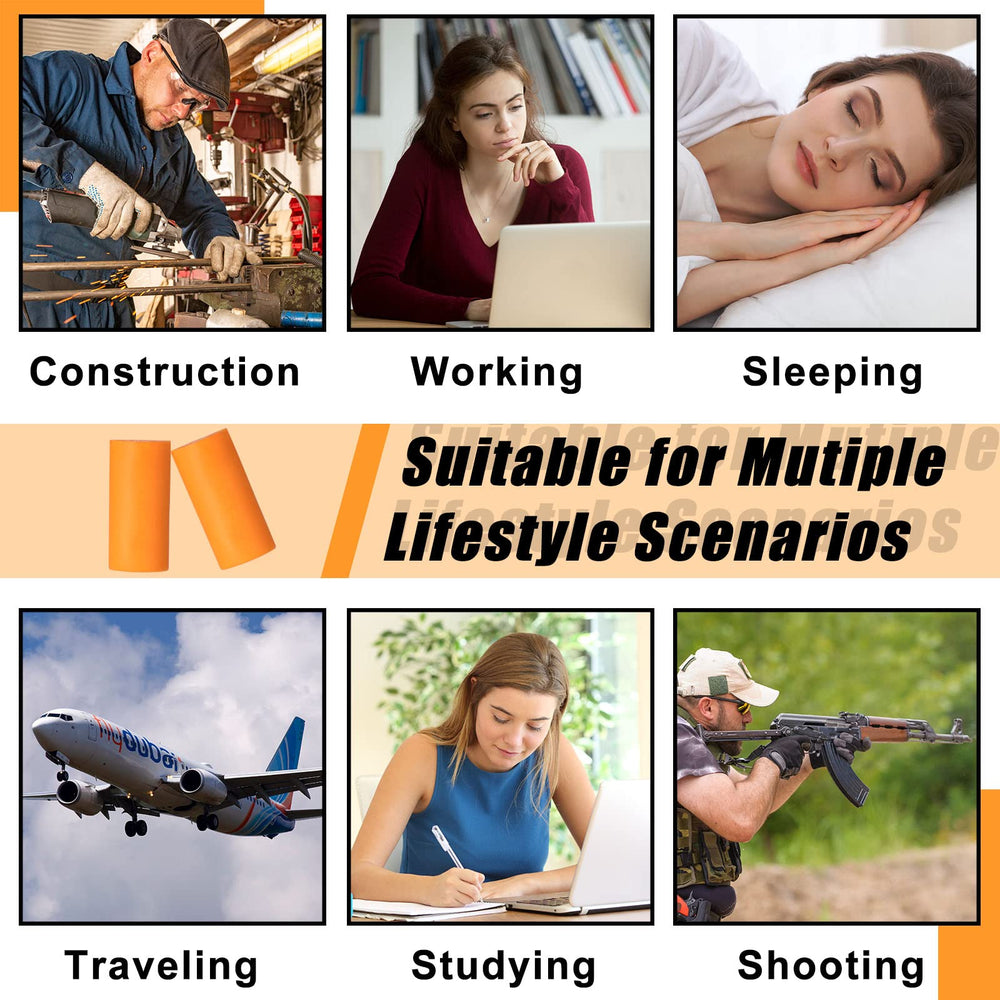 Sratte ear plugs help focus during study and work