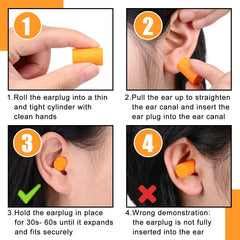Sratte travel-friendly ear plugs for planes and hotels