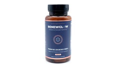 SRILabs Renewglow ingredient list featuring biotin, zinc, and Gotu Kola.