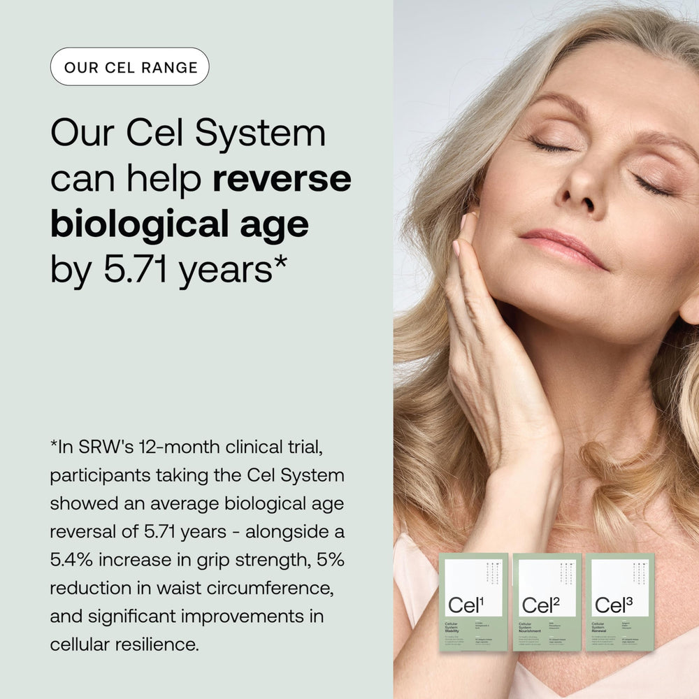 SRW Cel² Nourishment astaxanthin closeup underscores antioxidant protection