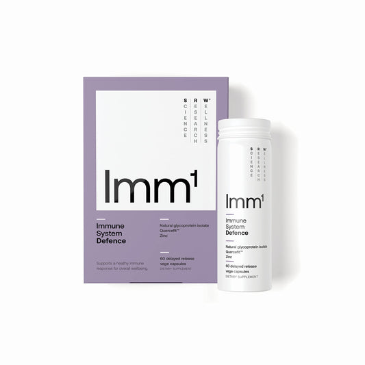 SRW Imm1 Defence bottle front ready for daily immune support.