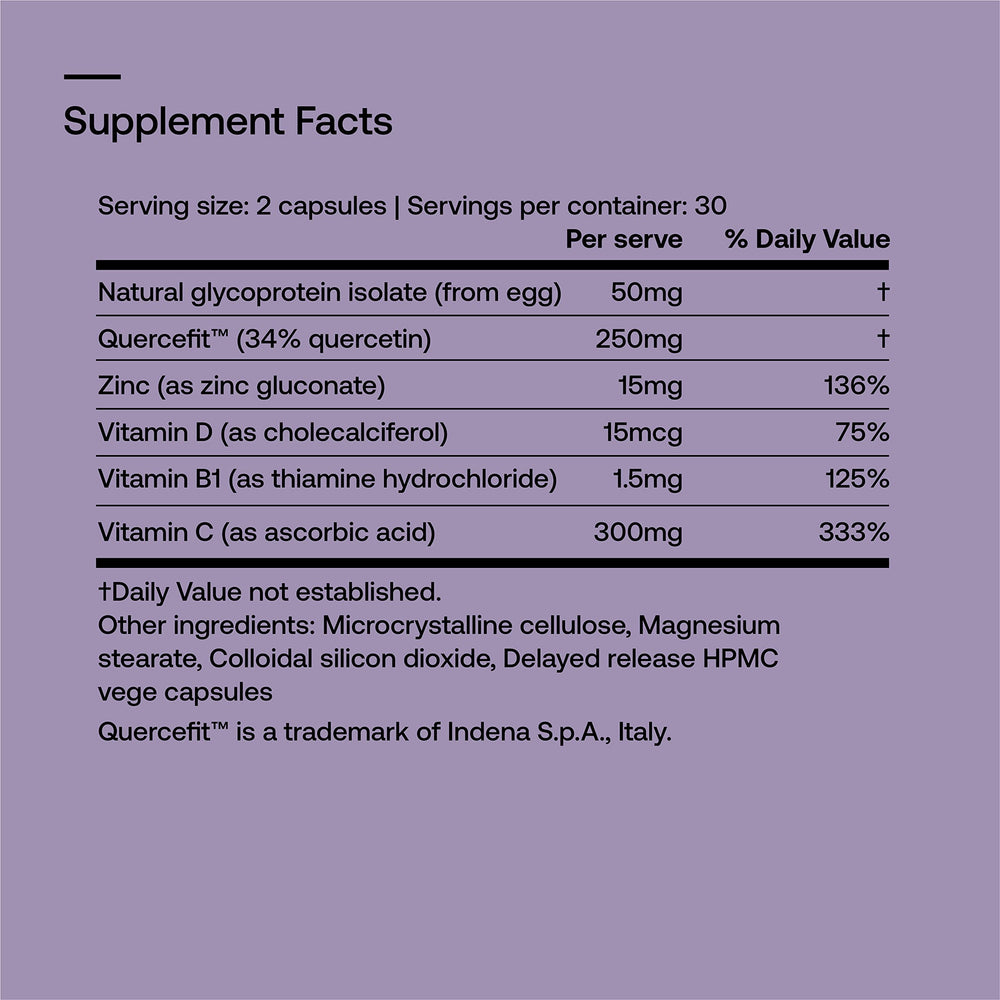 SRW Imm1 Defence dosing guide illustrating a simple daily intake.