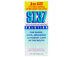 S.T.37 Mouth Wash 2-pack packaging front highlights soothing antiseptic solution.