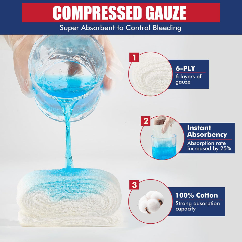 Stamen durable 6-ply gauze withstands rugged field conditions.