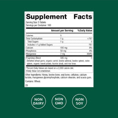 Standard Process Bio-Dent tablets closeup highlighting skeletal health benefits