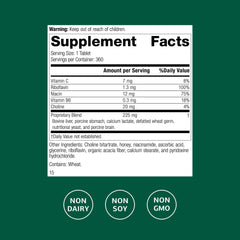 Cataplex B2 tablets close-up highlighting riboflavin-rich brain support.