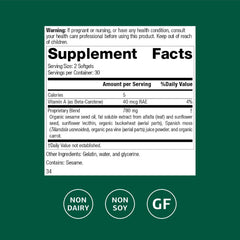 Chlorophyll Complex softgels close-up for daily detox and skin health