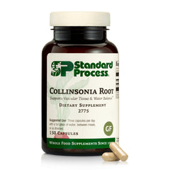 Standard Process Collinsonia Root bottle for vascular support.