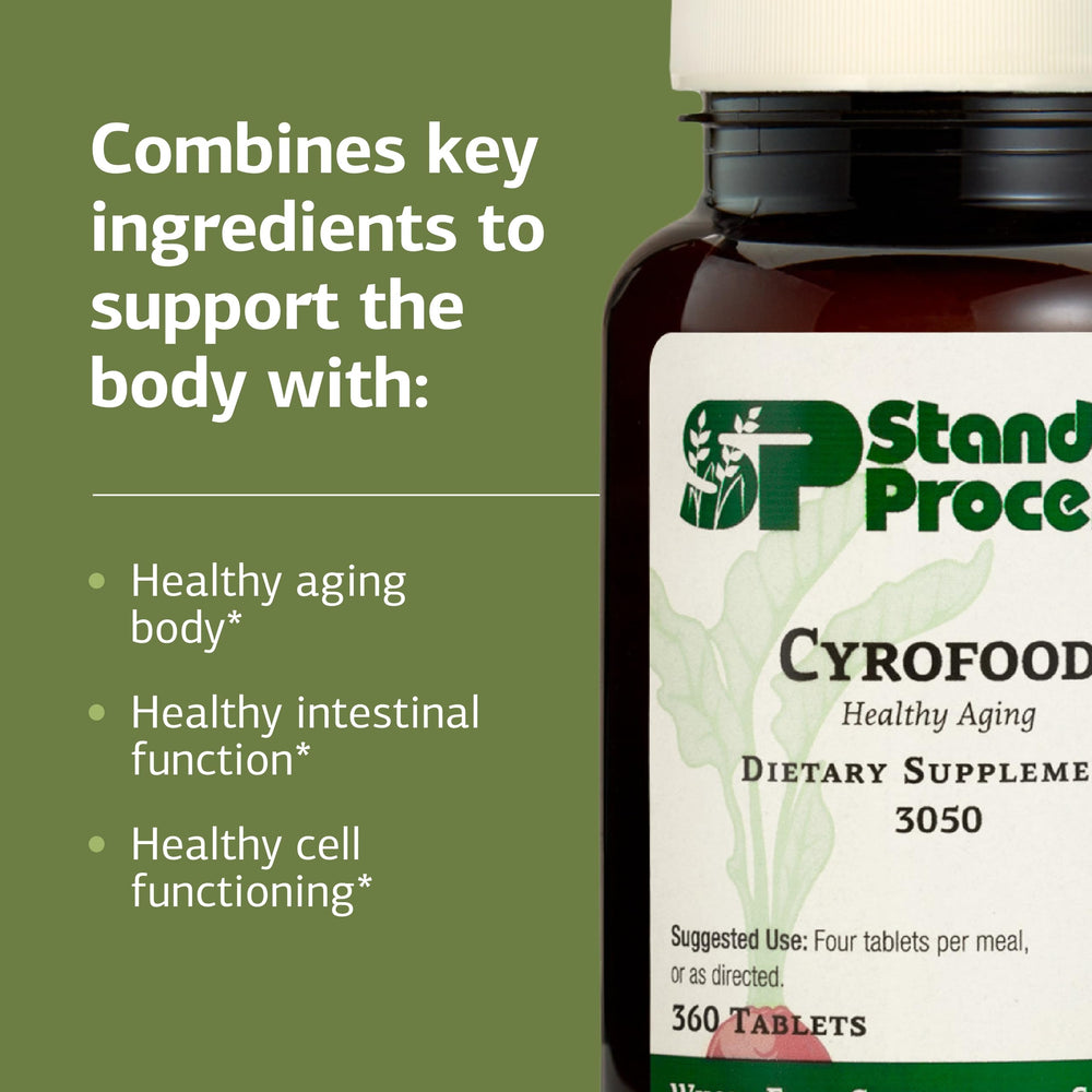 Bovine adrenal illustration associated with Standard Process Cyrofood