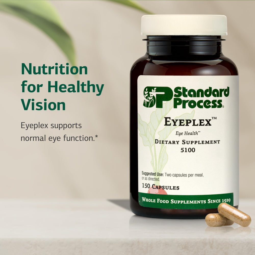 Standard Process IPlex label closeup reveals complete ingredient information