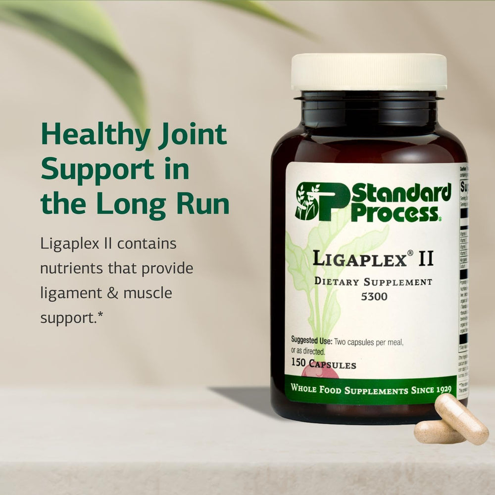Ligaplex II bottle on a shelf for daily skeletal wellness