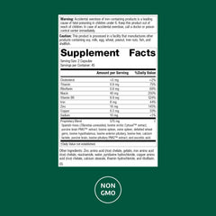 Neuroplex capsules close-up highlighting vitamin B6 and minerals for brain health