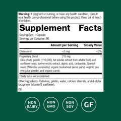 Standard Process Okra Pepsin E3 pour showcases easy daily use for gut wellness