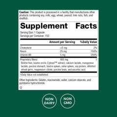 Standard Process Orchex bottle pour illustrating easy daily intake
