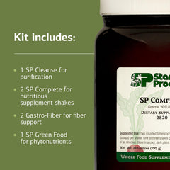 Standard Process Purification Kit SP Green Food tablets for daily greens supplementation