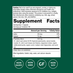 St. John's Wort-IMT capsules from Standard Process for easy daily balance