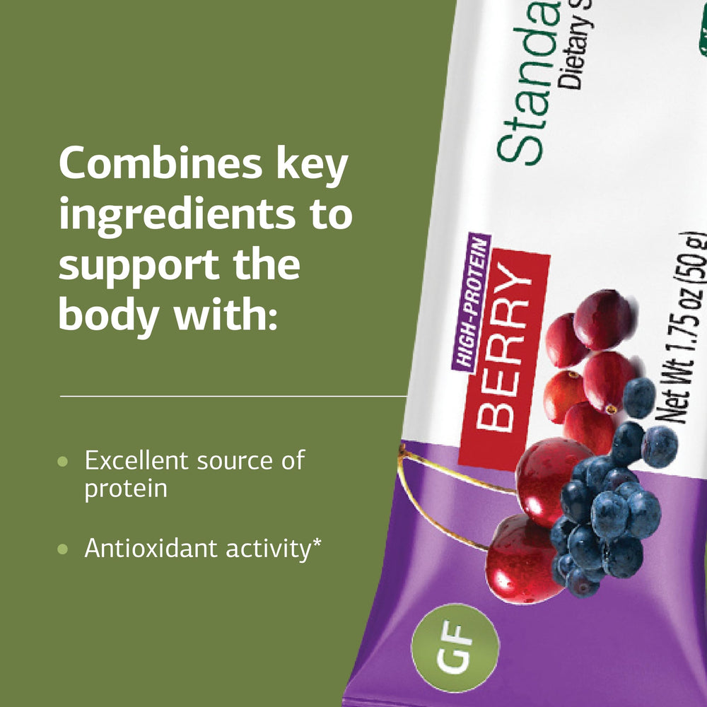 StandardBar no artificial preservatives colors or flavors.