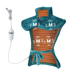 STARBEDIA full-coverage heating pad surrounds neck, shoulders and back for targeted comfort.