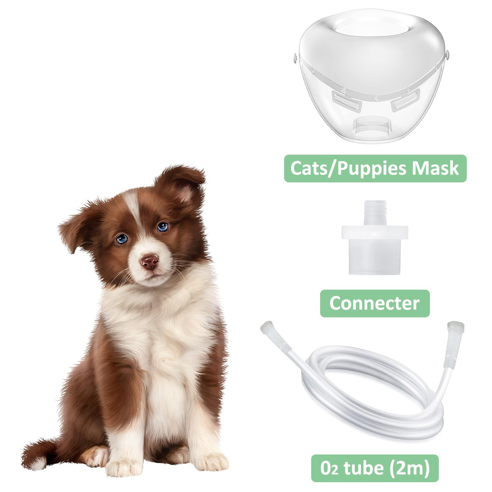 Starsum pet oxygen tube 2m extends reach and reduces noise for calmer use.