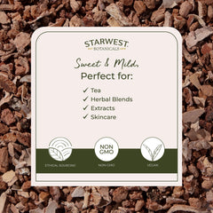 Starwest Birch Bark tea infusion in cup with natural aroma.