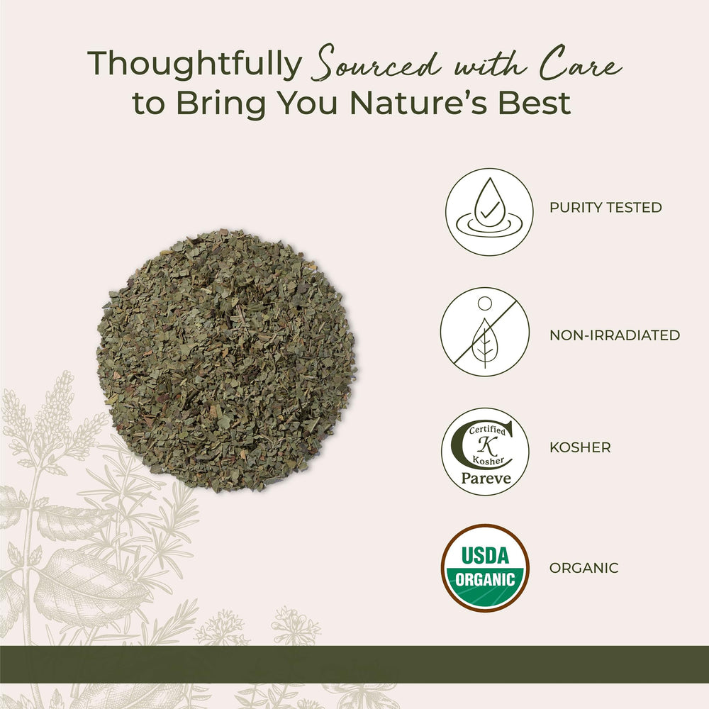 Starwest Botanicals Neem Leaf CS label front shows organic sourcing.