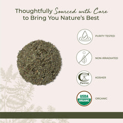 Starwest Botanicals Neem Leaf CS label front shows organic sourcing.