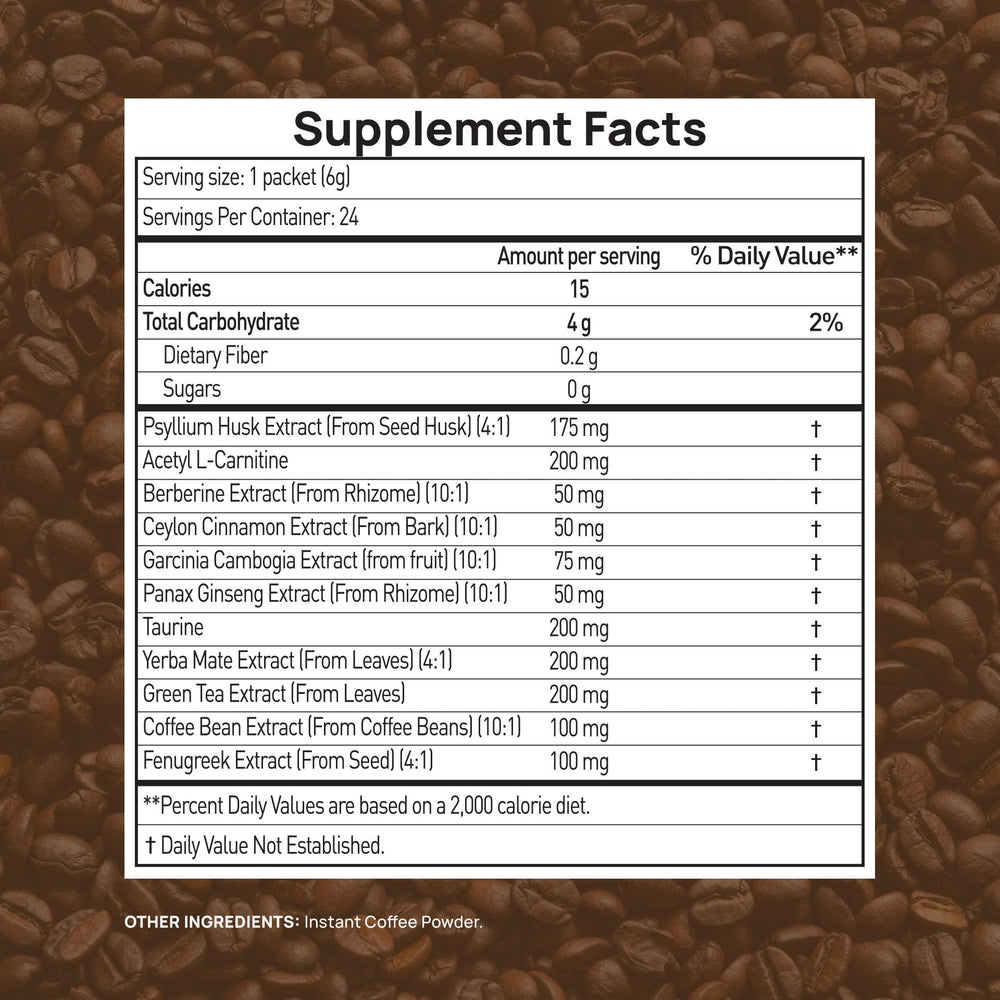 Stay-Well Naturals Slim Coffee GLP-1 bag scene showcases premium hybrid formula