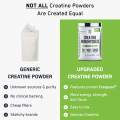 SteelFit Creapure Creatin-Monohydrat Pulver nach dem Training – unterstützt Regeneration