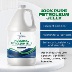 STELLAR Snow White Petroleum Jelly stable composition for high-temperature processing