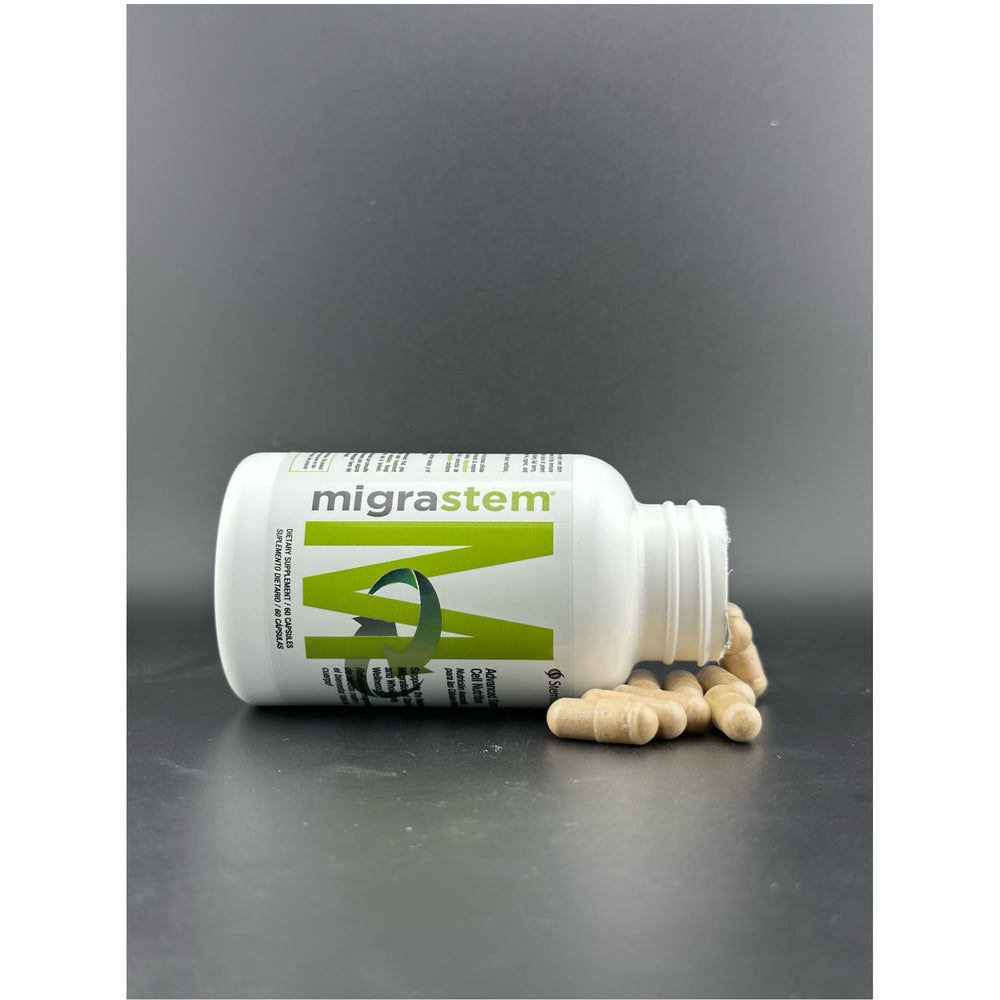 StemTech MigraStem reishi mushroom slice illustrates traditional adaptogenic ingredients.