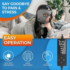 Sticro Ex-Large mask full-coverage gray design for all-around warmth