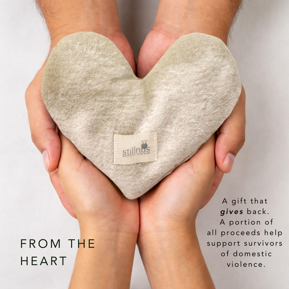 Stillnus social impact note about supporting Laura's House with every purchase.