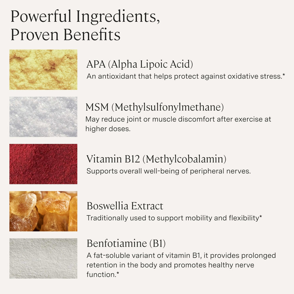 Benfotiamine ingredient highlight for nerve support